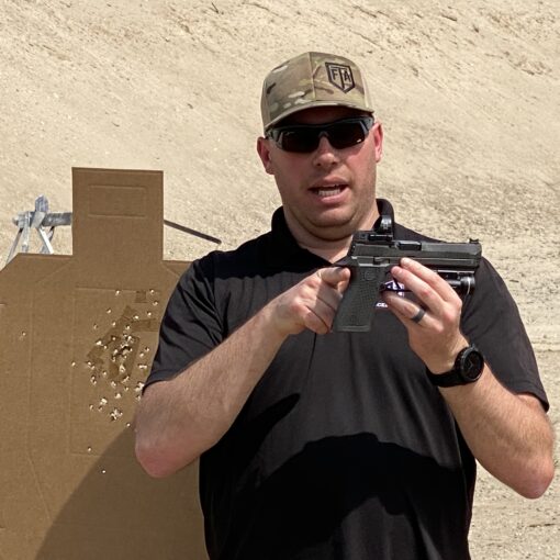 Riley Bowman Teaches About Grip in Pistol Intelligence Course