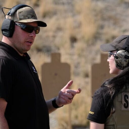 Riley Bowman Teaching Sheriff Deputy
