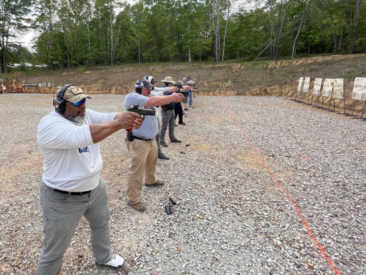 Students on the Line in Enville, TN Class