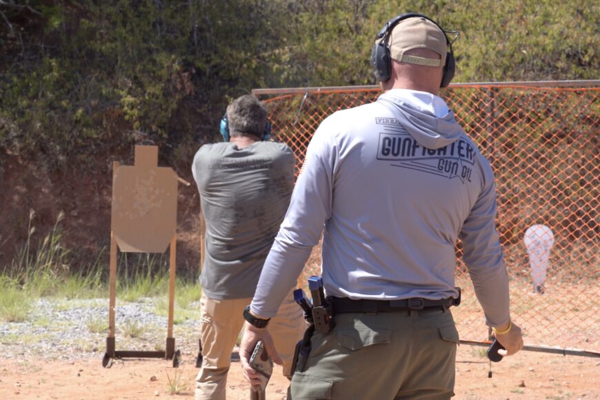 Riley Bowman Running a Student Through a Stage